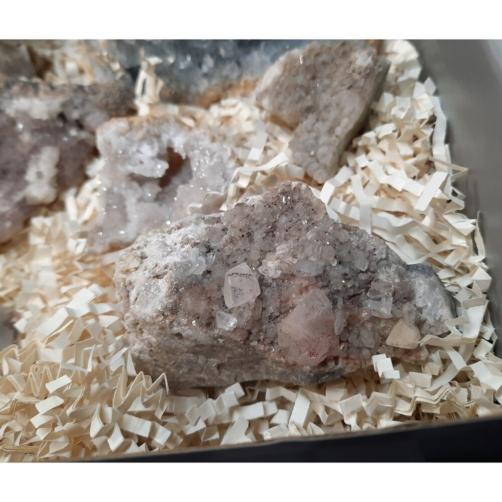 Natural Crystal Geode Rocks Collection Box - Picture 8 of 8